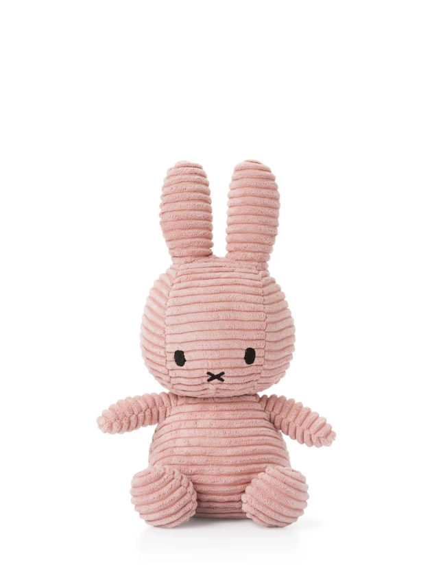 Miffy ECO Corduroy 23 cm - 9'' | Pink