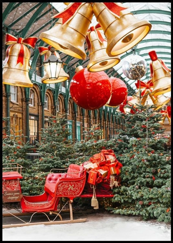 Station de Noël Poster