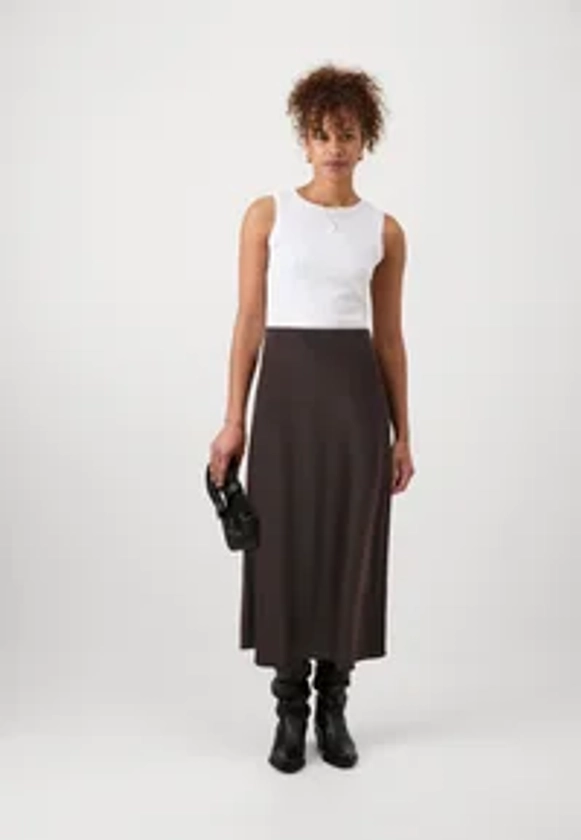 YASPELLA MIDI SKIRT - Jupe trapèze - winetasting