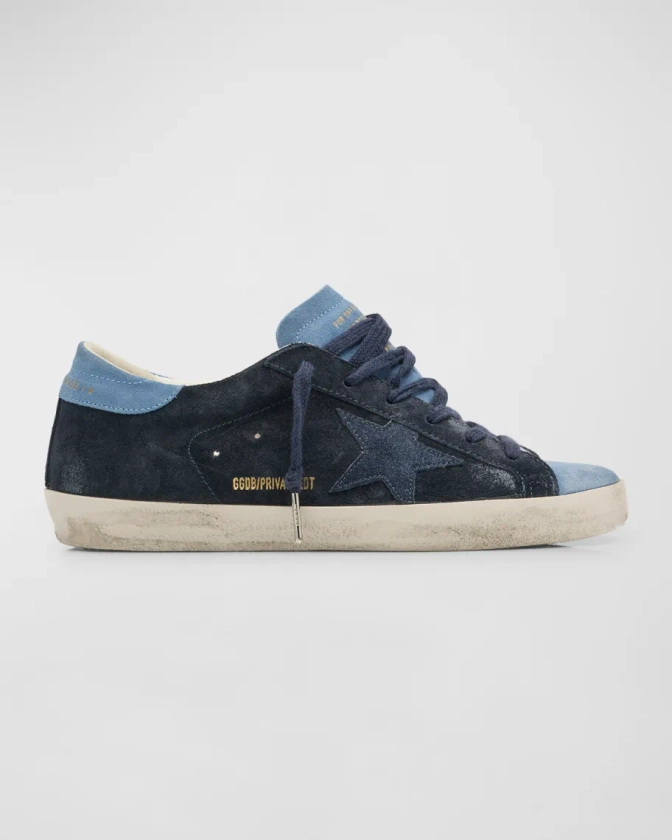 Golden Goose Super Star Suede Low-Top Sneakers