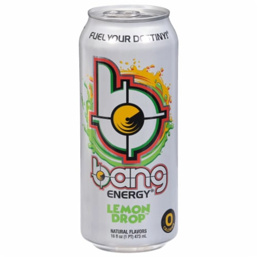 Pay Less Super Markets - Bang Energy® Lemon Drop™ Energy Drink, 16 fl oz