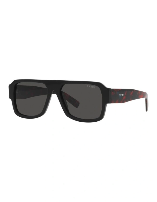 Prada PR 22YS Black Sunglasses | Black Lens