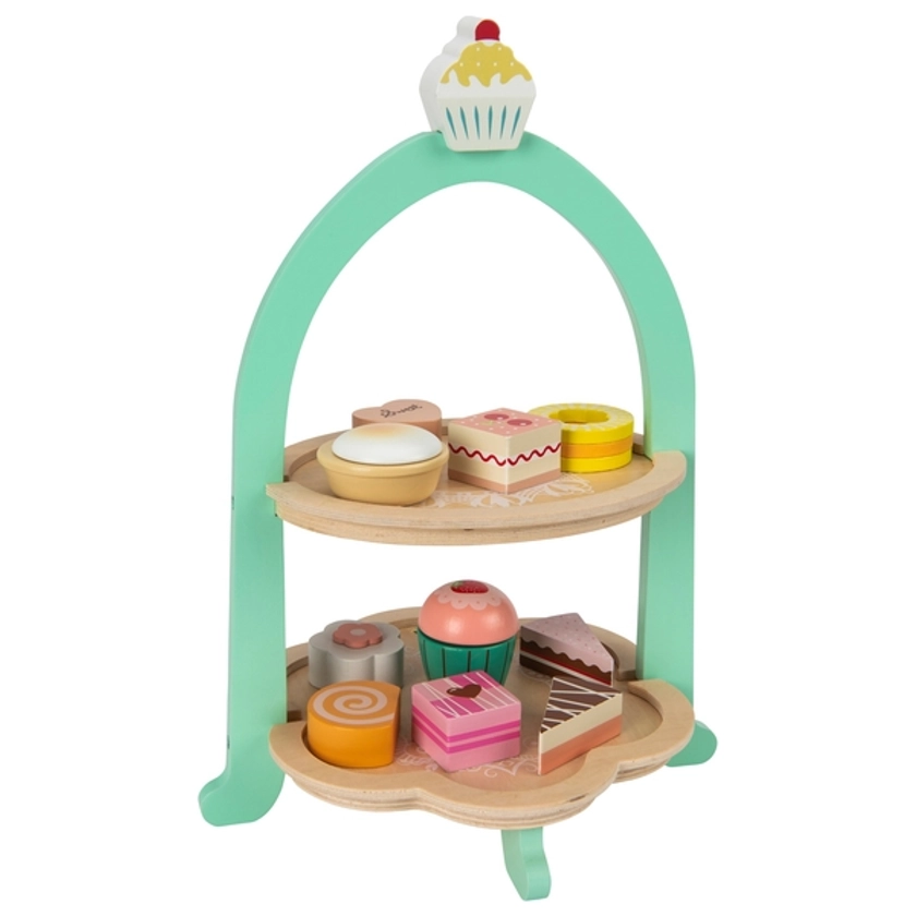 Kitchen Corner Wooden Afternoon Tea Playset | Smyths Toys UK