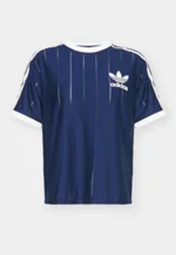 ADICOLOR 3-STRIPES PINSTRIPE - T-shirt imprimé - dark blue