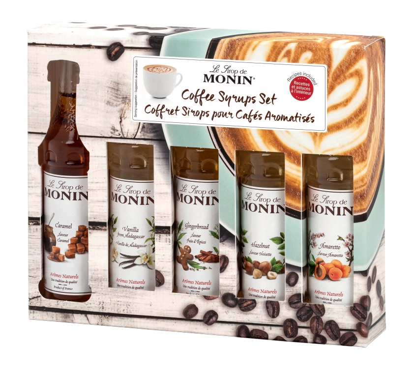 Coffret de Sirops pour Café - 5x5cl