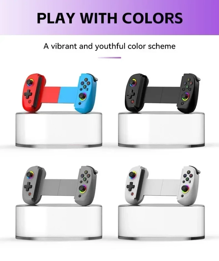 Controlador de tableta BSP D8 RGB, mando inalámbrico para Switch game, Bluetooth para Joystick de estiramiento P3, P4, Android, IOS - AliExpress