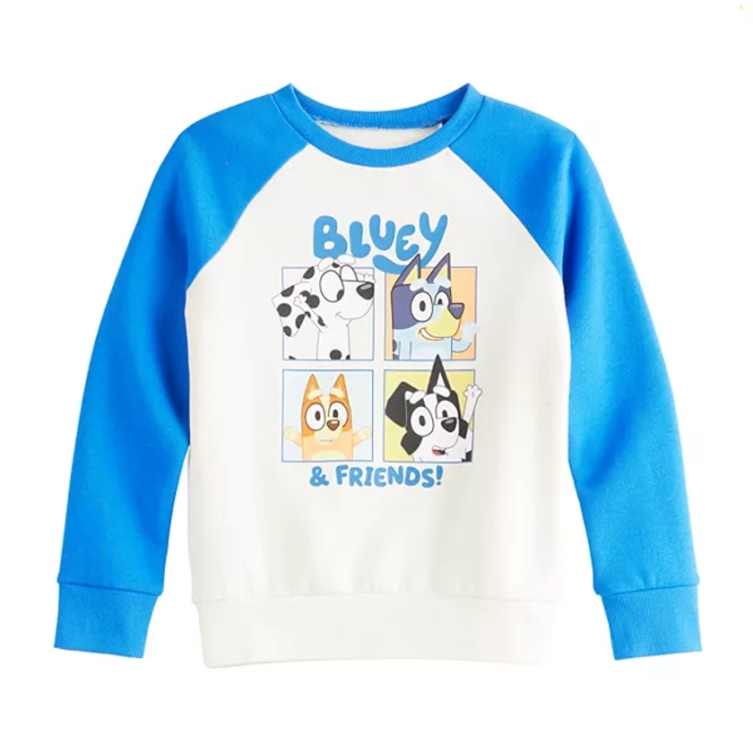 Boys 4-8 Jumping Beans® Bluey & Friends Fleece Sweatshirt