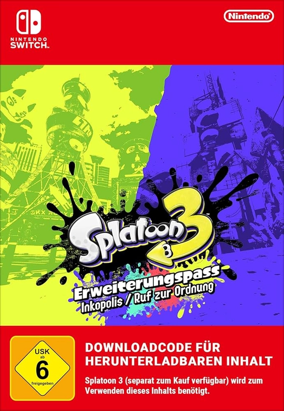 Splatoon 3 Erweiterungspass | Nintendo Switch - Download Code