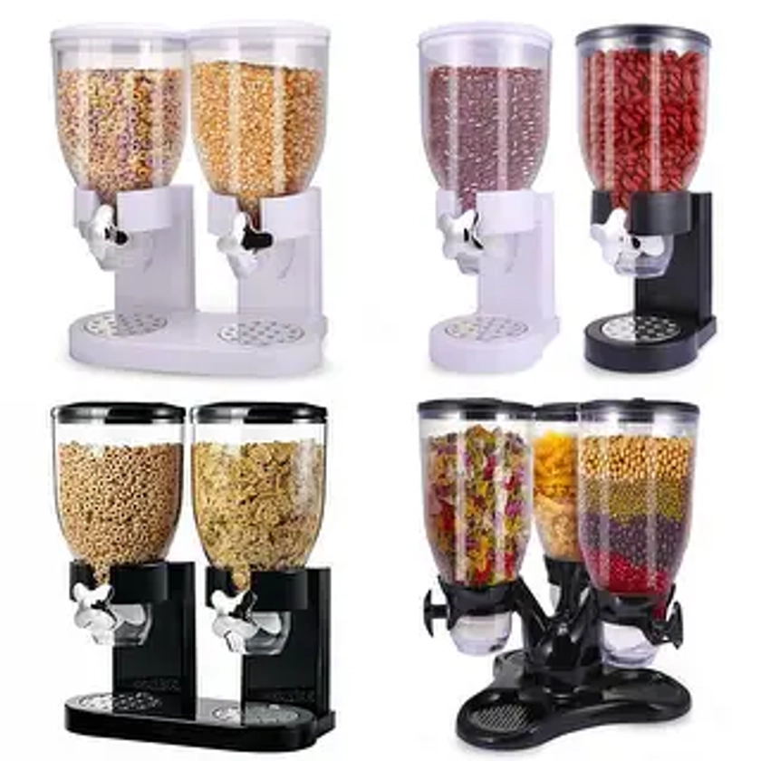 Large Dry Food Cereal Dispenser Kitchen Canister | Overstock.com Shopping - The Best Deals on Kitchen & Pantry Storage | 43695661