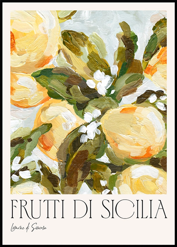 Frutti Di Sicilia No2 Poster