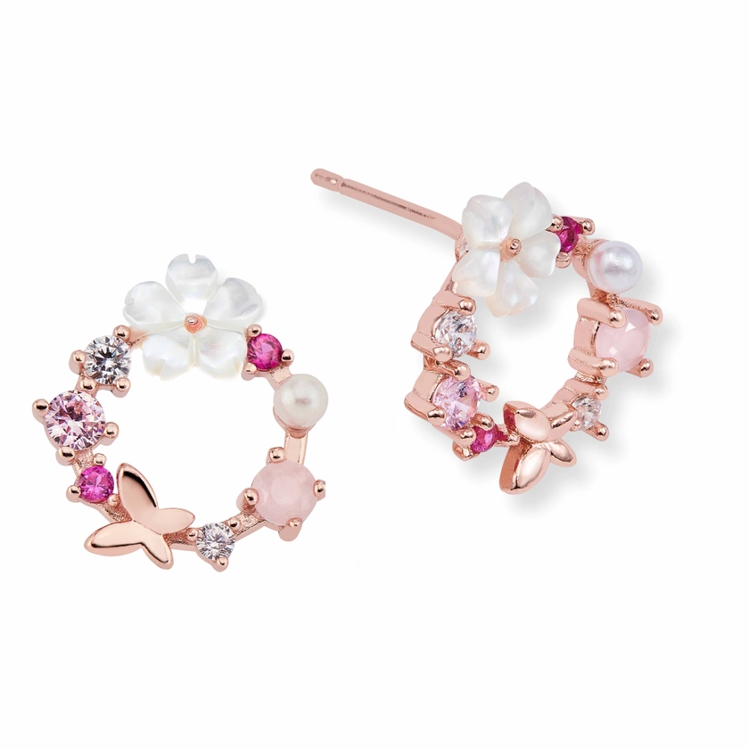 Boucles d'oreilles Fleurs de Printemps