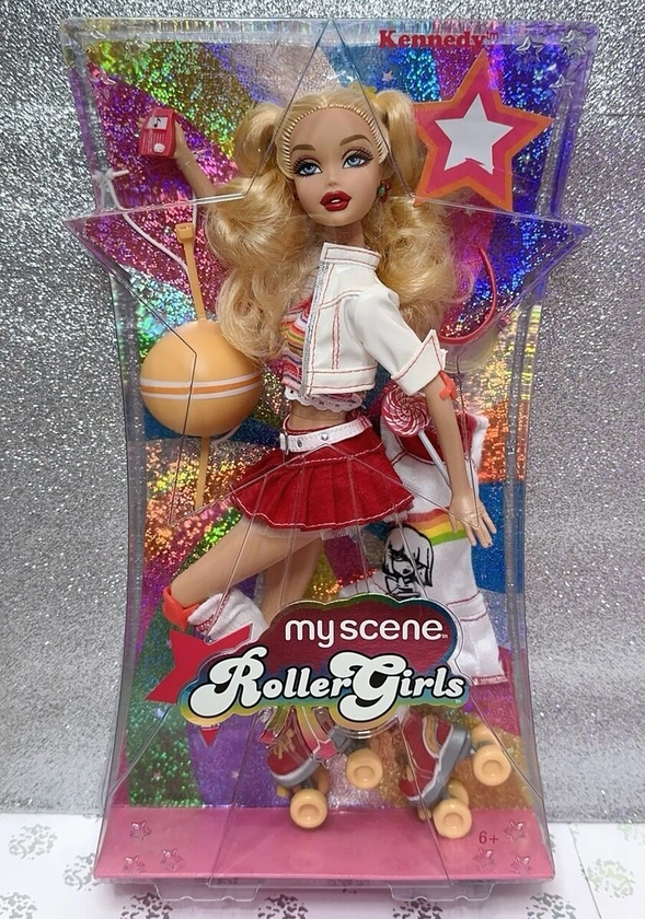 Barbie My Scene Roller Girls Kennedy Doll Brand New In Box