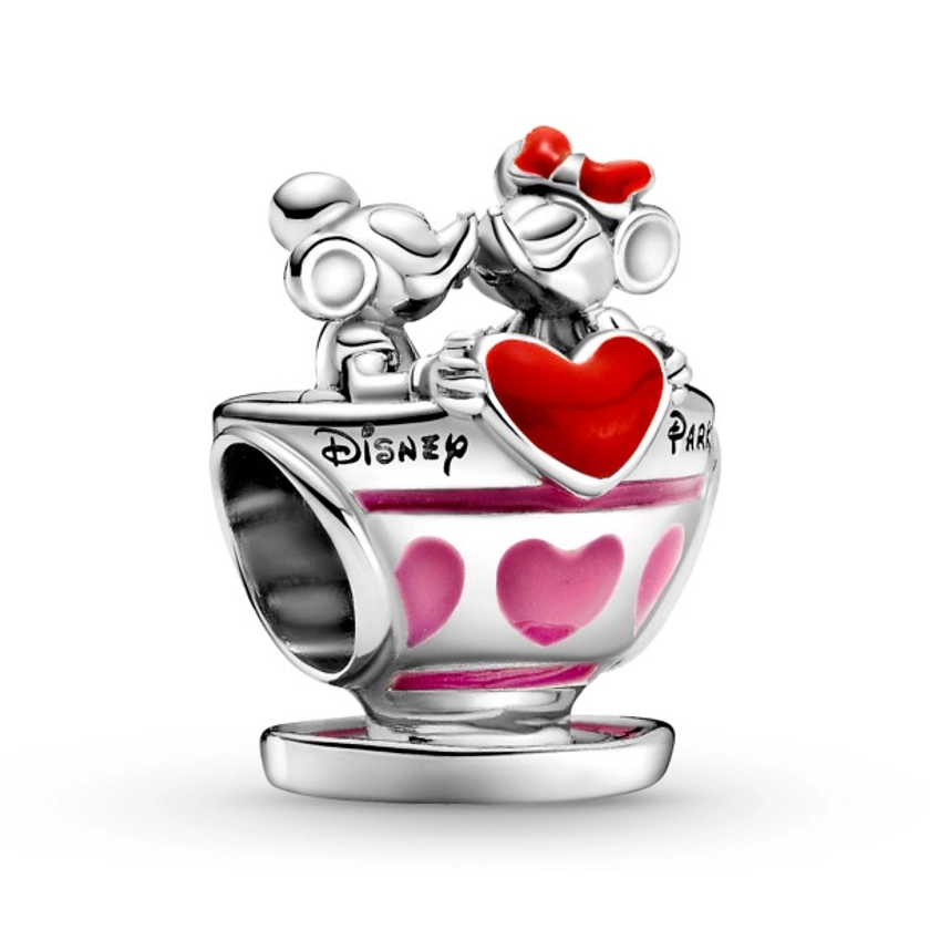 Mickey Mouse and Minnie Mouse Teacup Charm by Pandora – Mad Tea Party – Disney Parks | Disney Store
