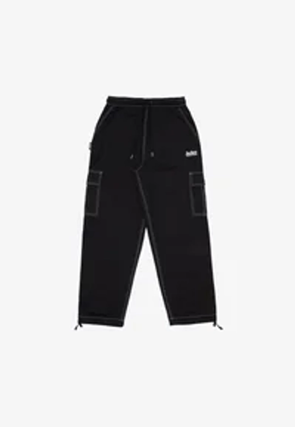 Jacker PANT CONTRAST UNISEX - Pantalon cargo - black/noir - ZALANDO.FR