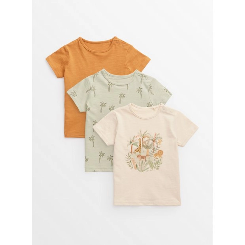 Buy Safari T-Shirts 3 Pack 6-9 months | Tops | Tu