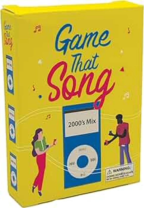 Game That Song 2000's Mix Expansion - 50 New Cards - Music Card Game for Family, Adults, and Teens. Hilarious, Addictive, and Competitive Fun for Game Nights!