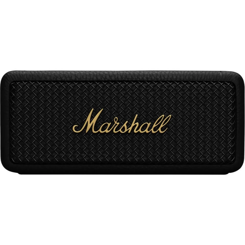 Marshall EMBERTONBKBR Emberton II BT Portable Speaker - Black/Brass