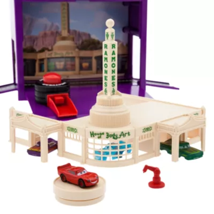 Cars On-the-Go Playset, Ramone's Body Shop