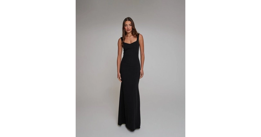 Buy Nelly Heartshaped Evening Dress - Black | Nelly.com