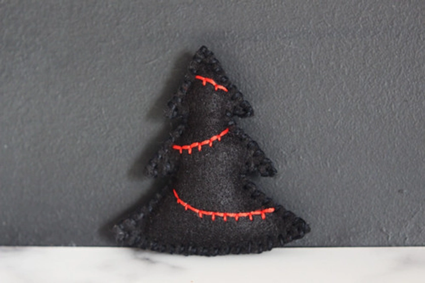 Black Christmas Tree Catnip Toy | Cat Outta Hell