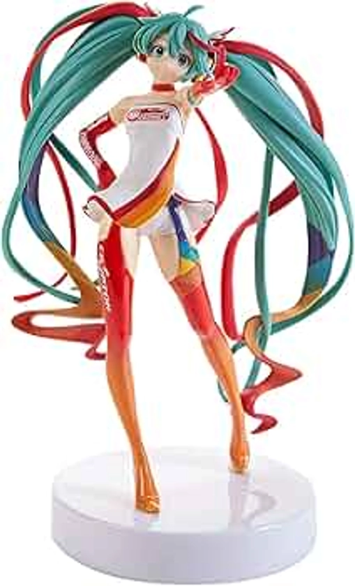 Banpresto - Figurine Hatsune Miku Project Diva - Hatsune Miku Racing GT Project SQ Version 18cm - 4983164368246