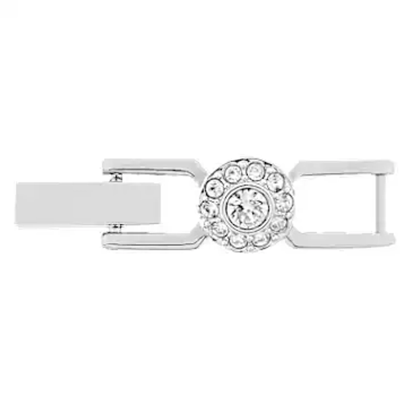 Una Angelic extender, Round cut, White, Rhodium plated by SWAROVSKI