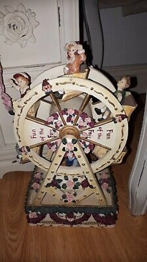 RAREVictorian Bigwheel Collectors Romantic Vintage Decorations 'Fun of the Fair' | eBay