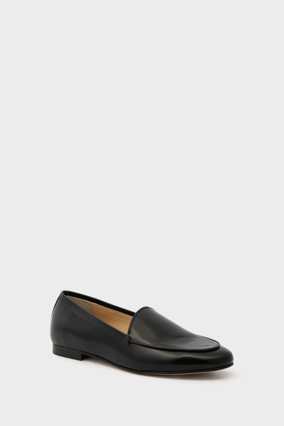 Black Leather Rowan Loafers | Tuckernuck Shoes