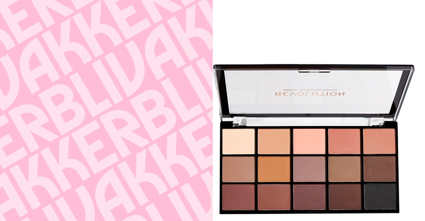 Makeup Revolution Re-Loaded Palette Basic Mattes 15x1,1g | Norges største skjønnhetsbutikk på nett