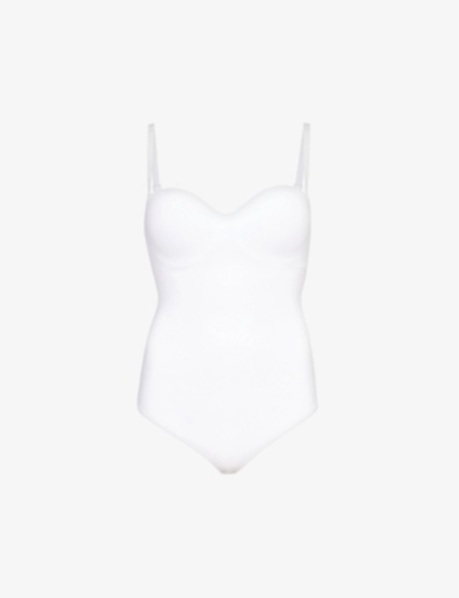 WOLFORD - Mat de Luxe Forming slim-fit stretch-woven body | Selfridges.com