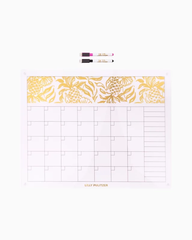 Acrylic Dry Erase Calendar | Lilly Pulitzer