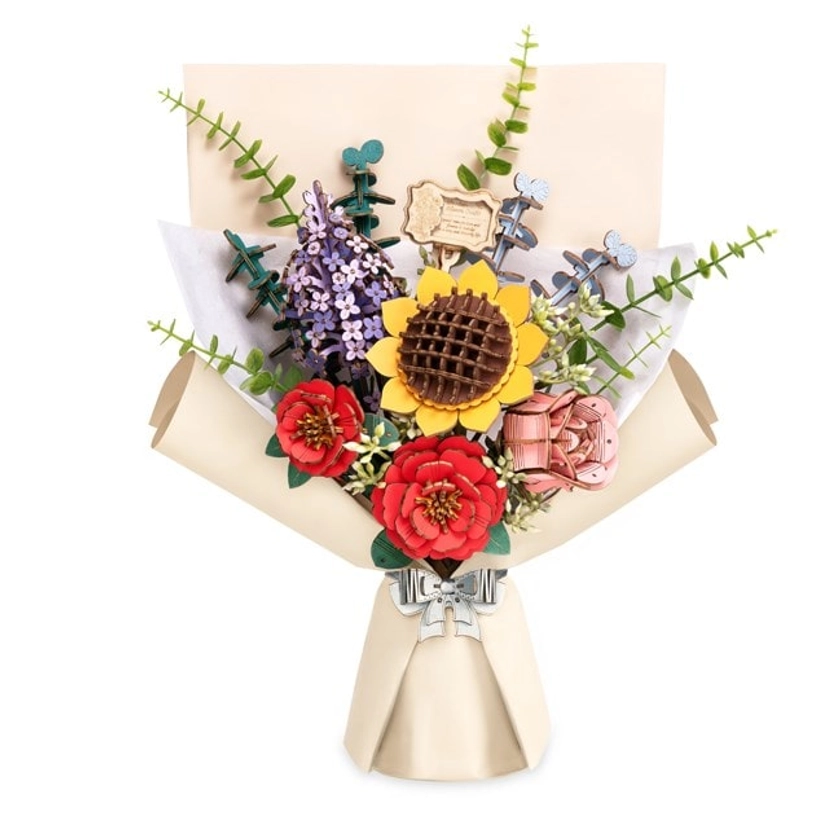 Maquette bouquet de fleurs