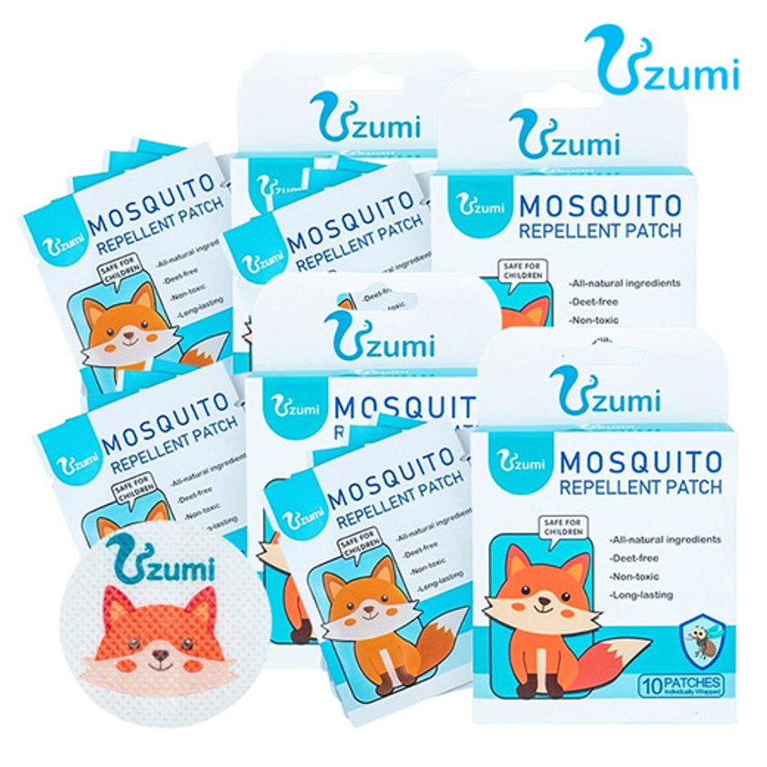 [18,770원]Bundle of 4 Uzumi Mosquito Repellent Patch/100% Natural Ingredients/Safe for Pregnant Ladies/Babies