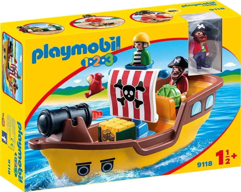 Playmobil - Bateau de Pirates - 9118 Taille Unique