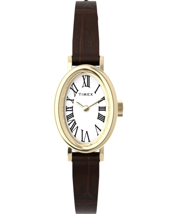 Cavatina 19mm Leather Strap Watch