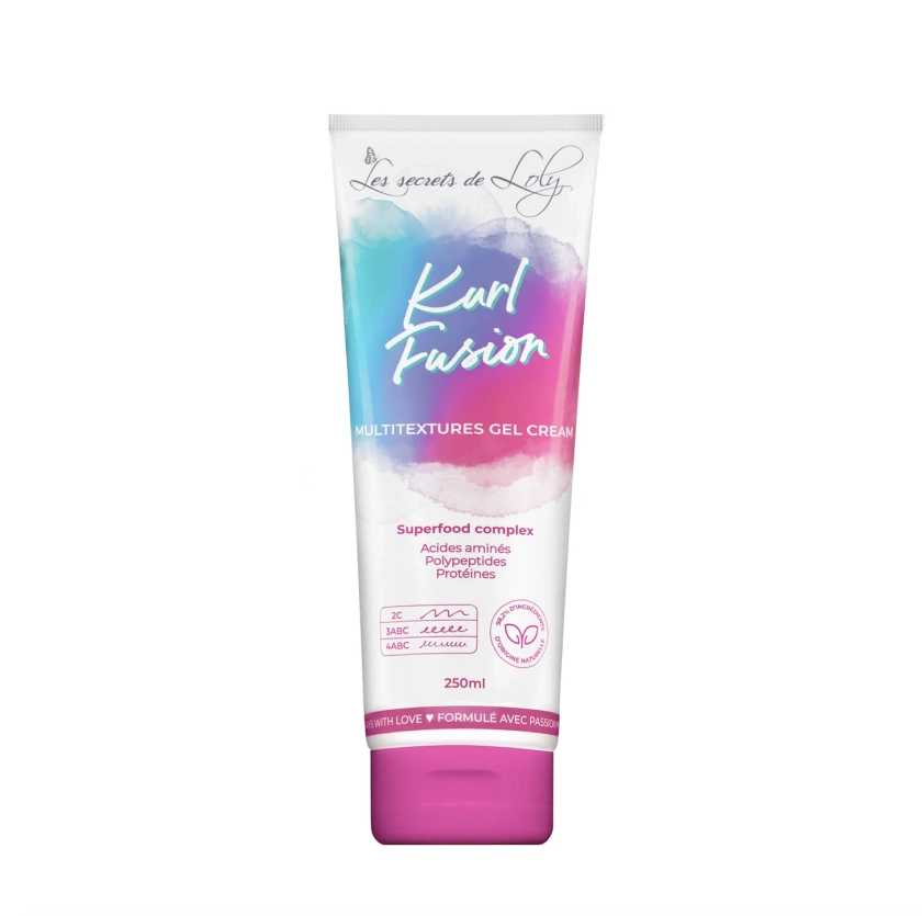 Kurl Fusion - Gel crème coiffant hydratant et nourrissant - 250ml