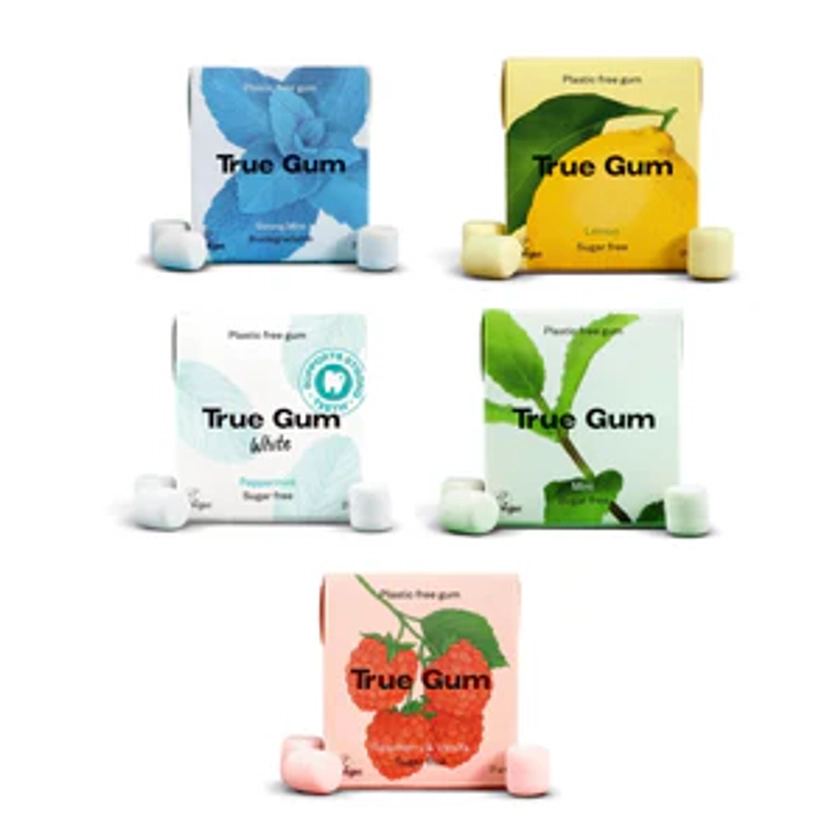Plastic Free Chewing Gum | True Gum