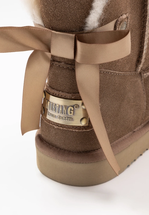 Mustang Bottes de neige - taupe - ZALANDO.FR