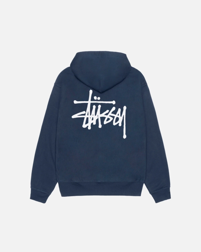 Basic Stüssy Hoodie in black – Stüssy