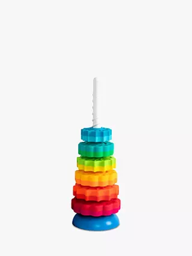 Fat Brain Toy Co. Little Brainies Spin Again Stacking Toy