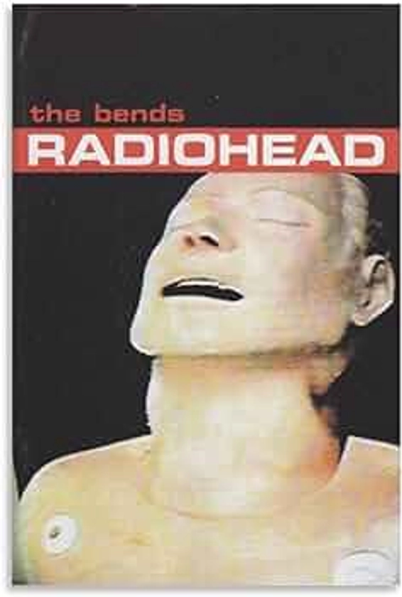 Radiohead Poster Transform Your Bedroom with The Bends Music Canvas Poster Stylish Art Print for a Contemporary Vibe 12x18inch Unframed