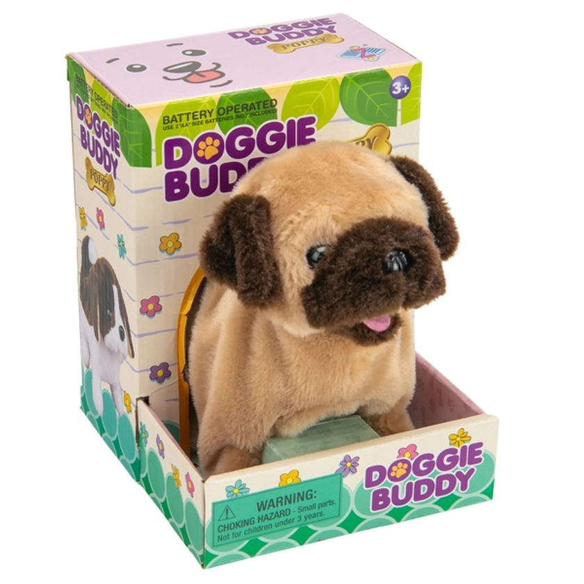 Doggy Buddies 17cm Poppy the Pug Toy | Smyths Toys UK