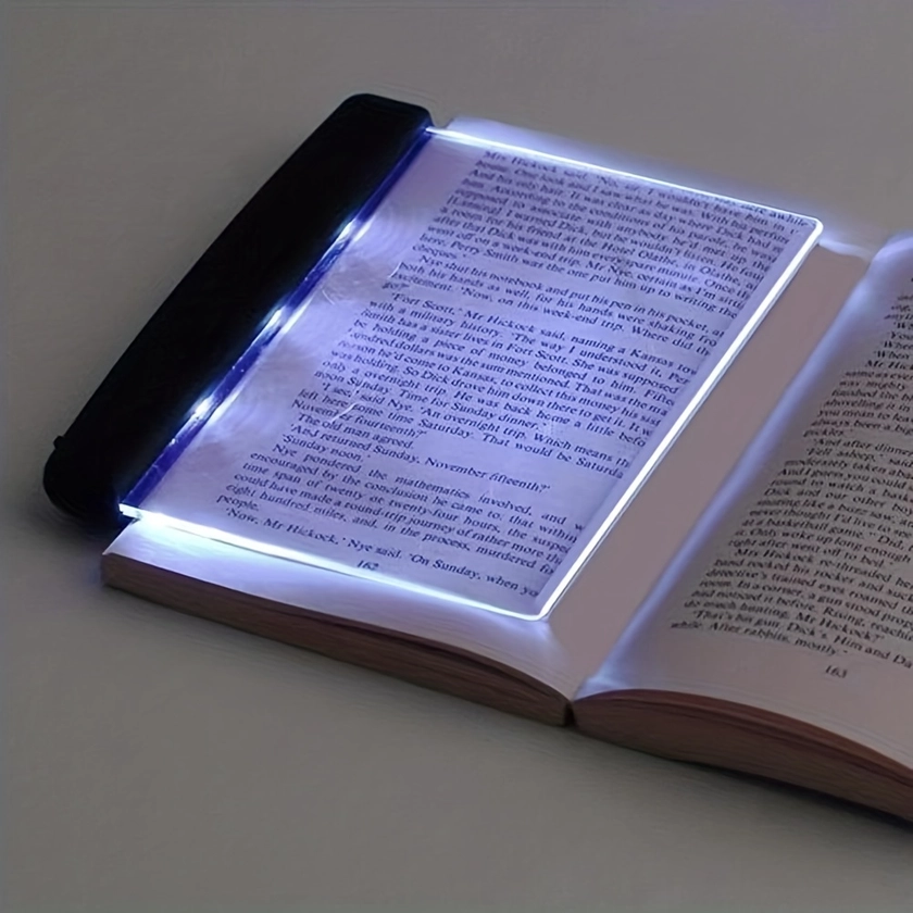 1 kom LED ravno svjetlo za čitanje za noćno čitanje, lampa za čitanje knjige za zaštitu očiju