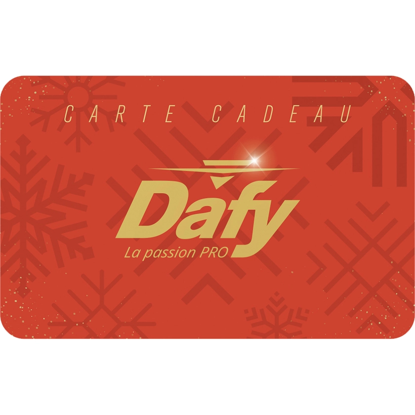 Dafy Moto - Carte cadeau Rouge