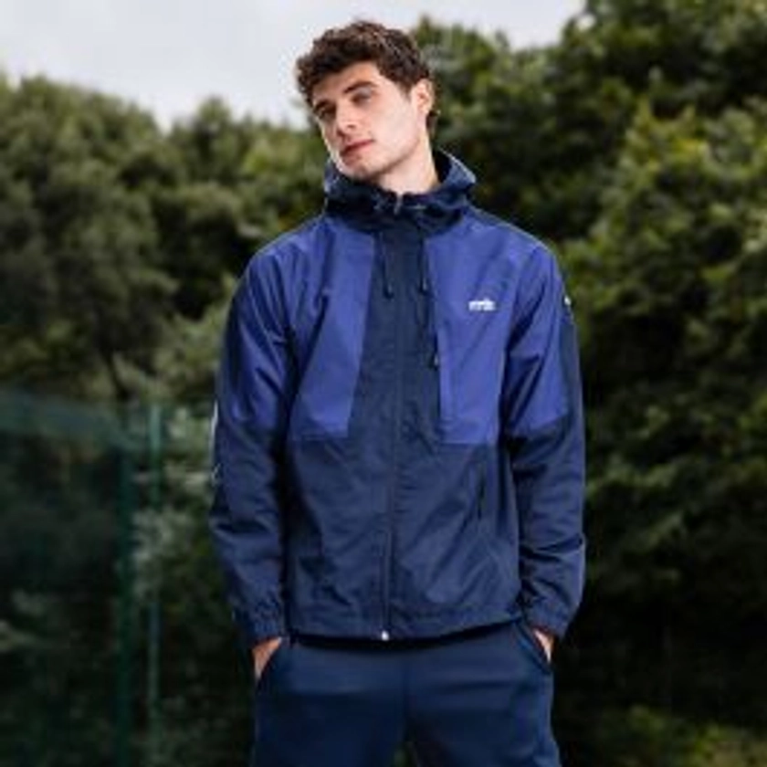 Men's Rio Hooded Rain Jacket Marine / Royal