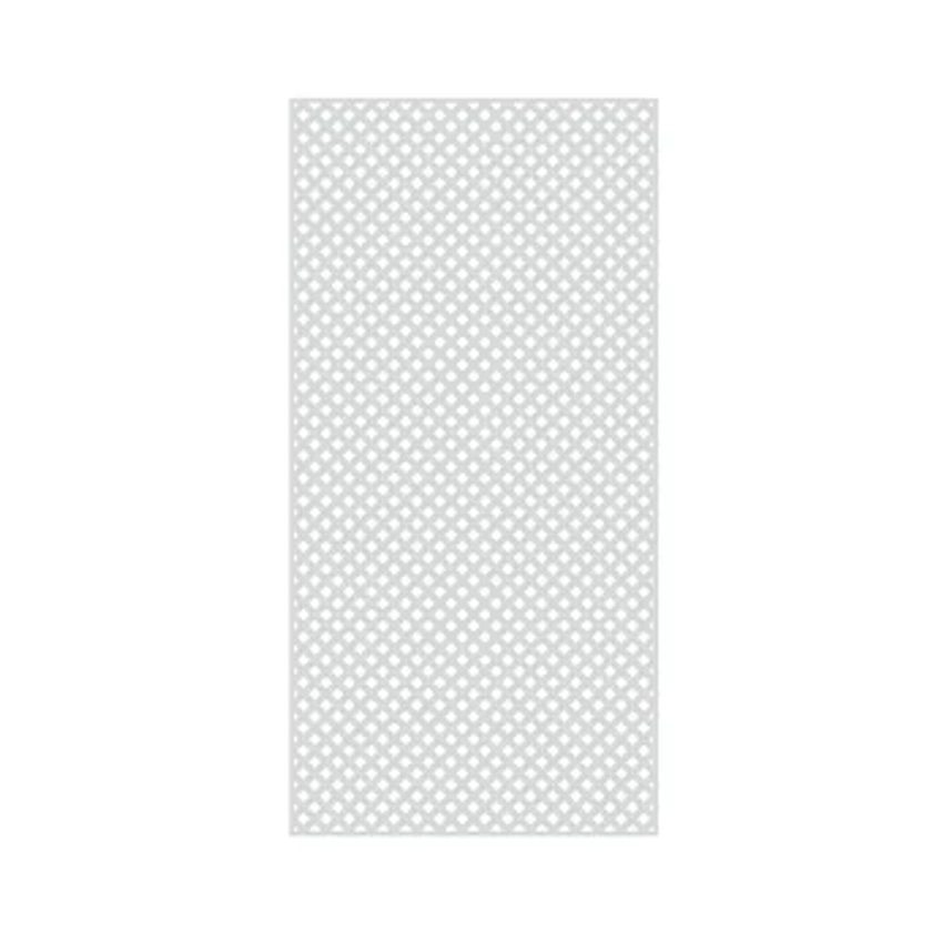 Style Selections 1/4-in x 48-in x 8-ft White Vinyl Privacy Lattice Lowes.com