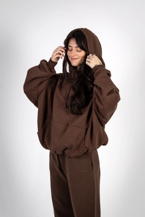 SAFE PLACE HOODIE - EARTHY BROWN