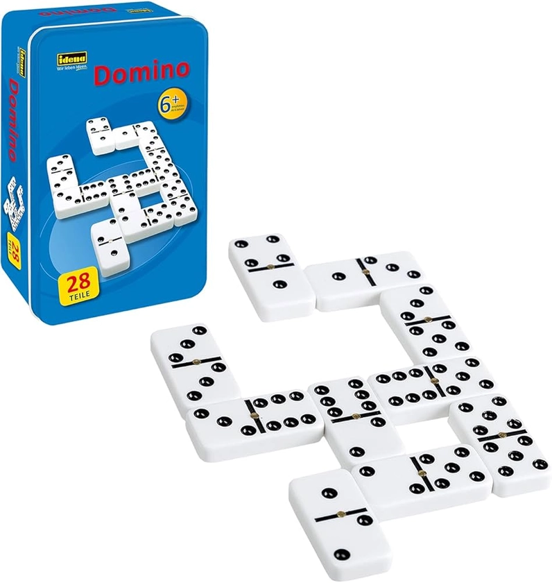 Idena- Dominos Jeu, 6050012, Multicolore