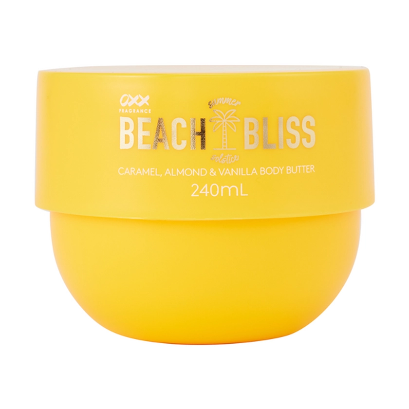 Beach Bliss Summer Solstice Body Butter, Caramel & Vanilla - OXX Fragrance