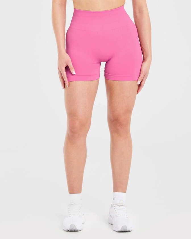 Power Seamless Shorts - Roze